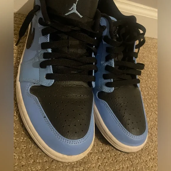 Air Jordan 1 Low Blue size‎ 9.5 - Picture 3 of 11